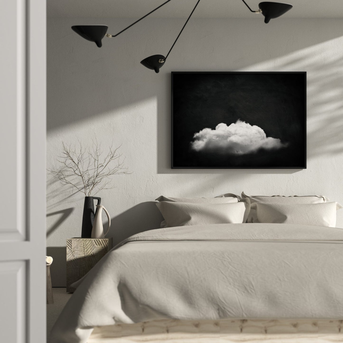 Resting Cloud - Black - AureousHome