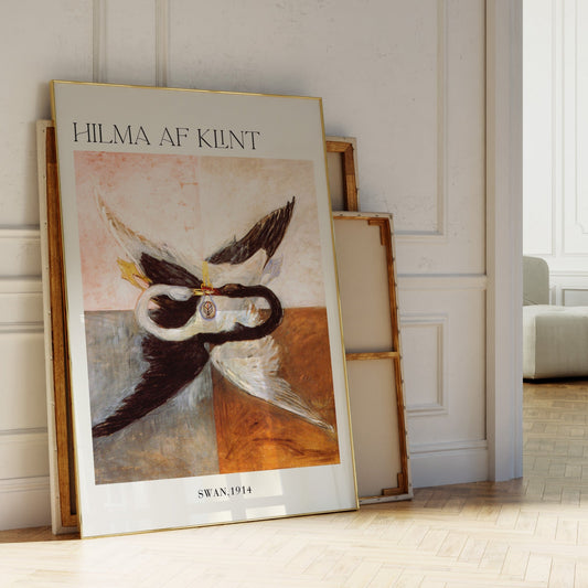 Swan by Hilma AF Klint - AureousHome