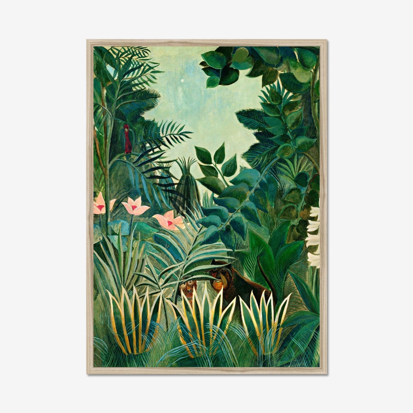 The Equatorial Jungle Framed Wall Art - AureousHome