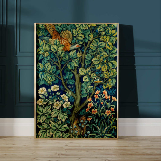 William Morris - Cock Pheasant - AureousHome