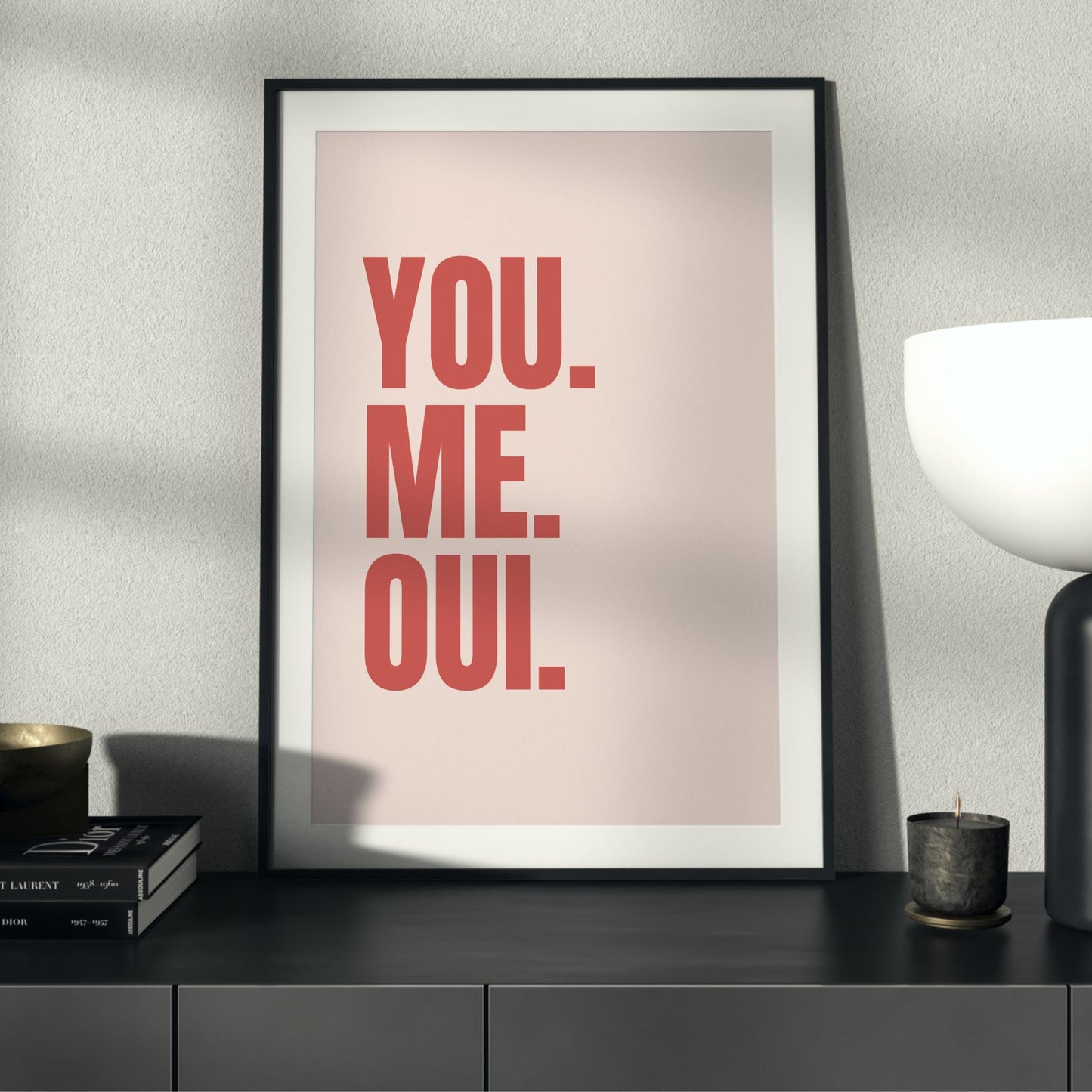 You Me Oui - Pink - AureousHome